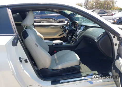 2017 Infiniti Q60 3.0T Premium from USA, damaged, VIN JN1EV7EK5HM361113